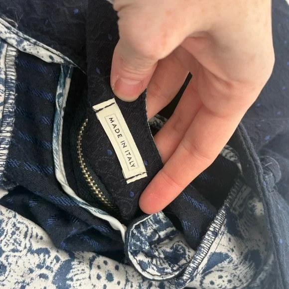 TRAMAROSSA Luxury Denim  Ludovica Trouser Pants Stretch Chinos  Size 27 W29 - Picture 9 of 9